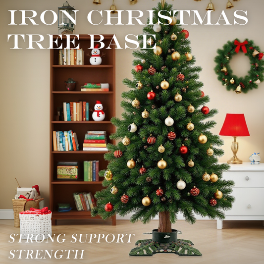 Cast Iron Christmas Tree Stand for Real Trees Artificial Trees,
Vintage Metal Tree Stand for Xmas Decor