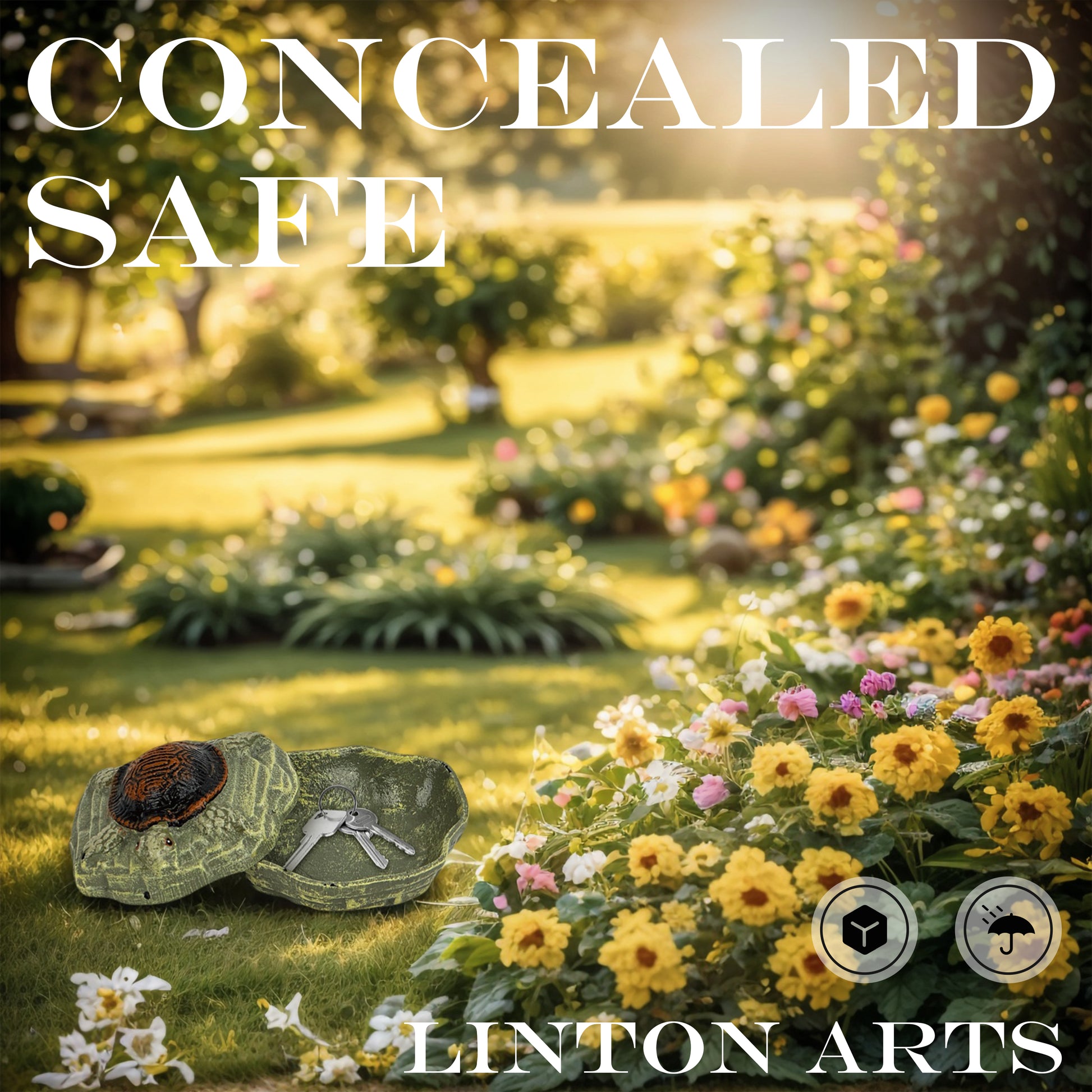 Hide a  Outside for Emergency
Weather Resistant Key Hider