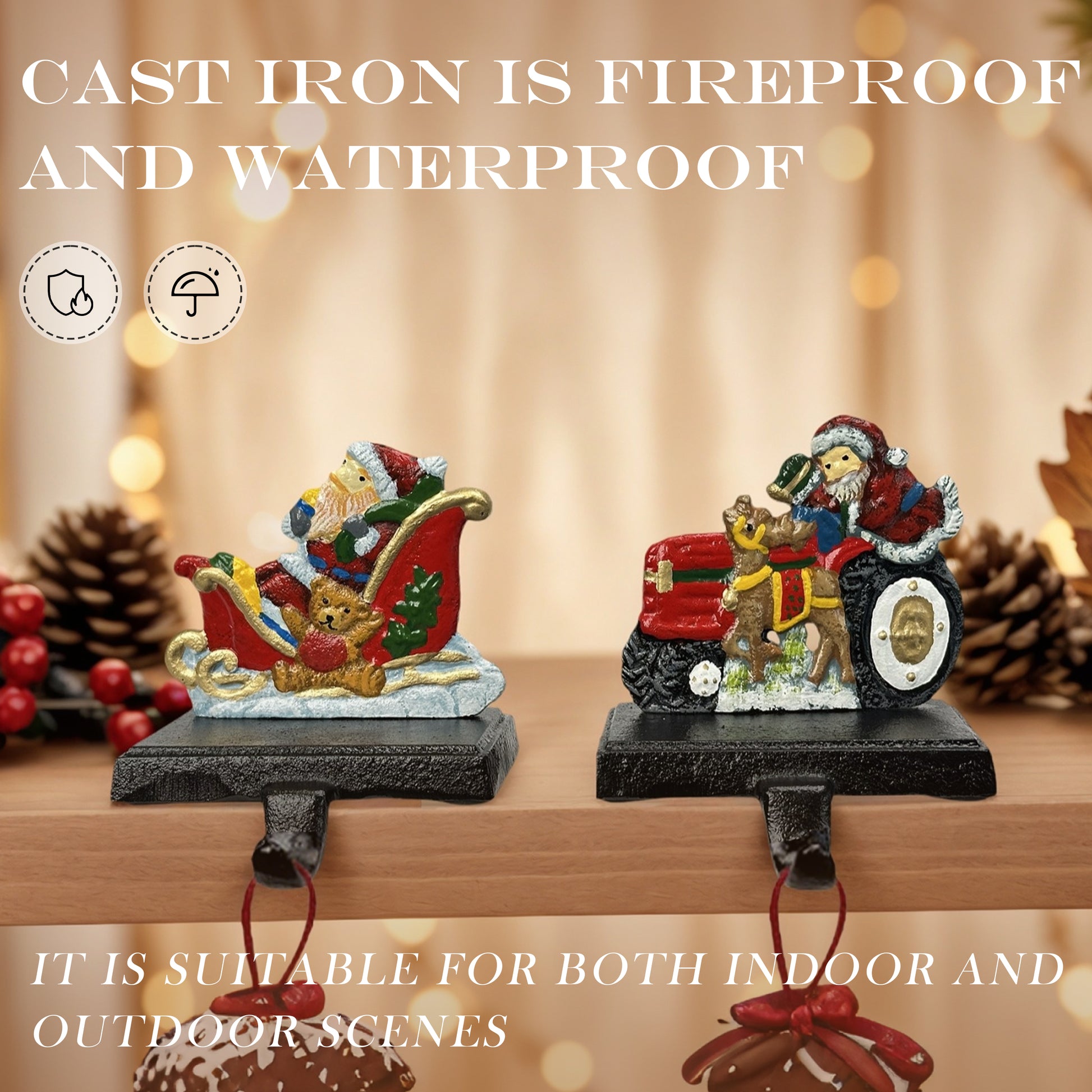  Vintage Ornament Hooks ,
Christmas Stocking Holders