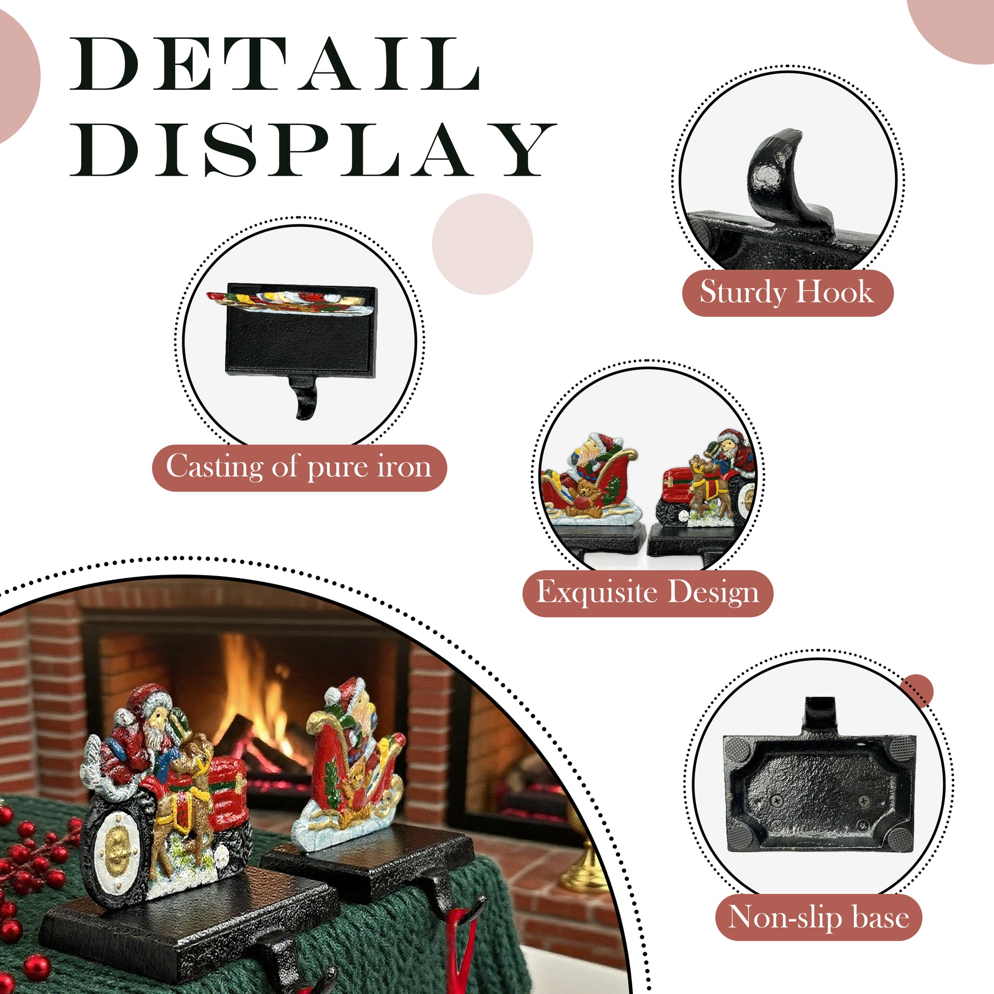 christmas stocking holders for mantle；christmas stockings holders