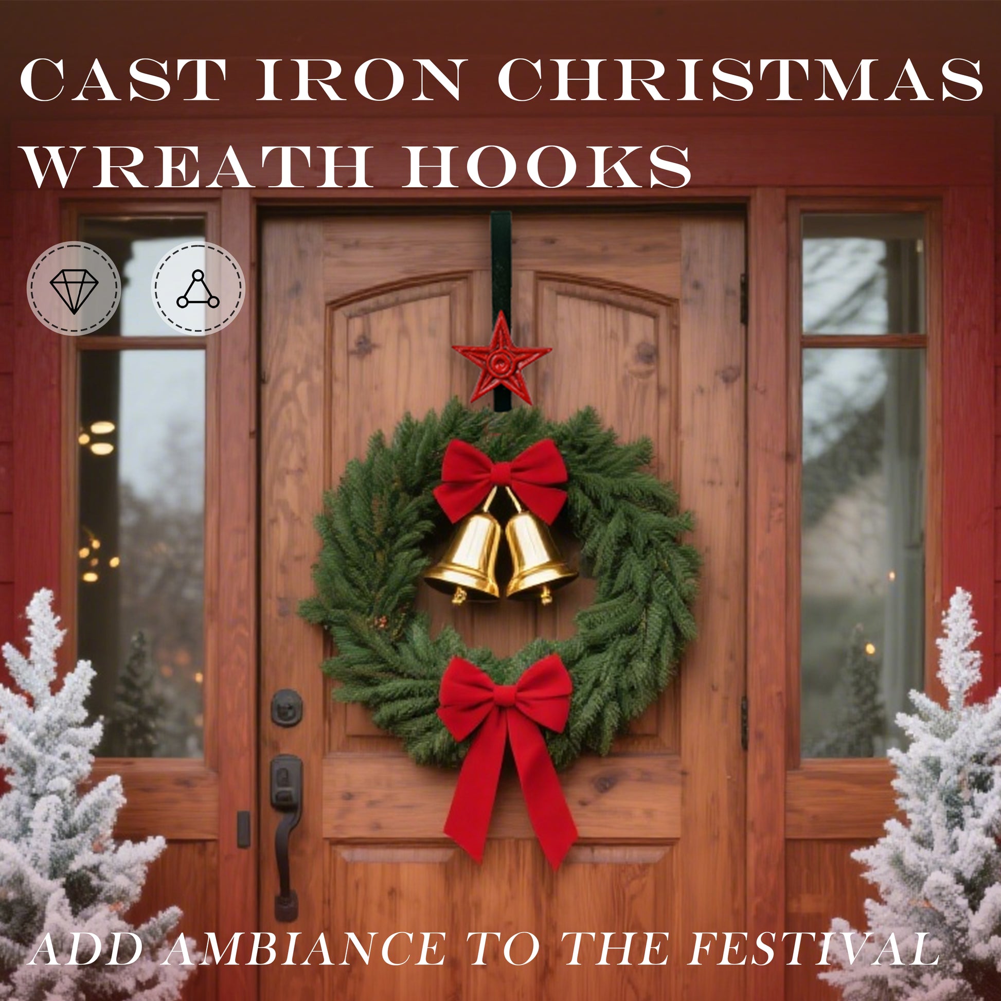 wreath hanger；
over the door hooks；
fall door hanger；