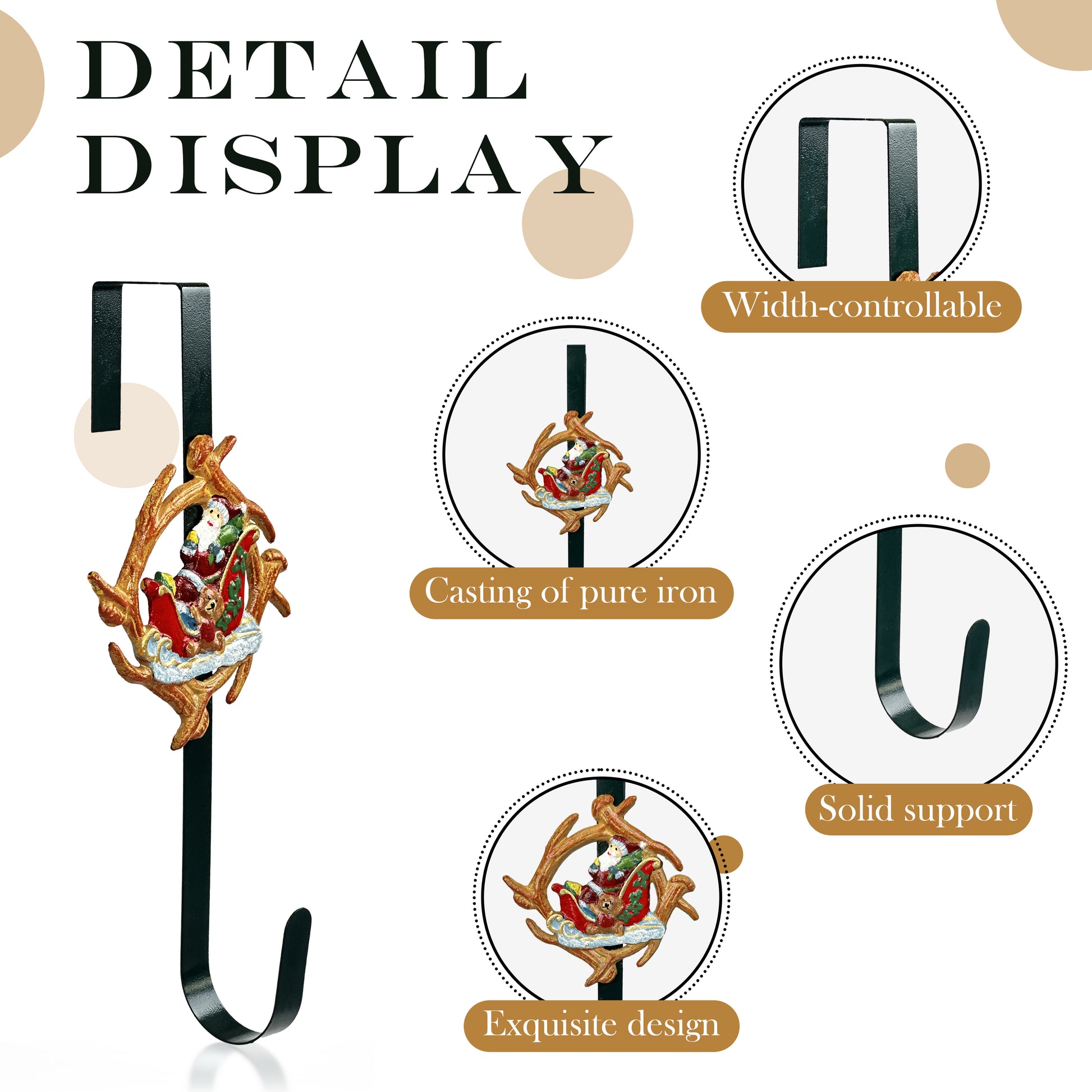 door wreath hanger；
wreath hook；
door hanger for wreath